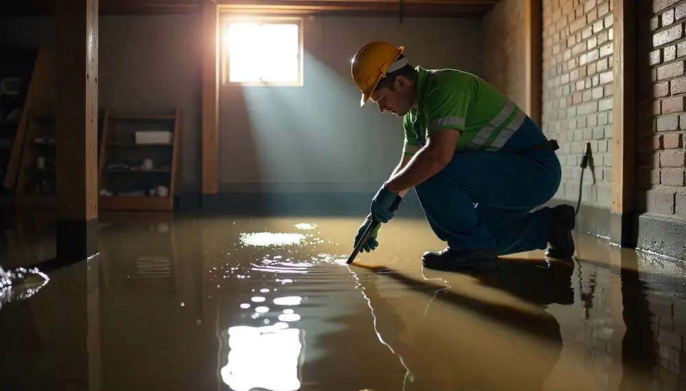 Professional water damage restoration services in Doss, TX